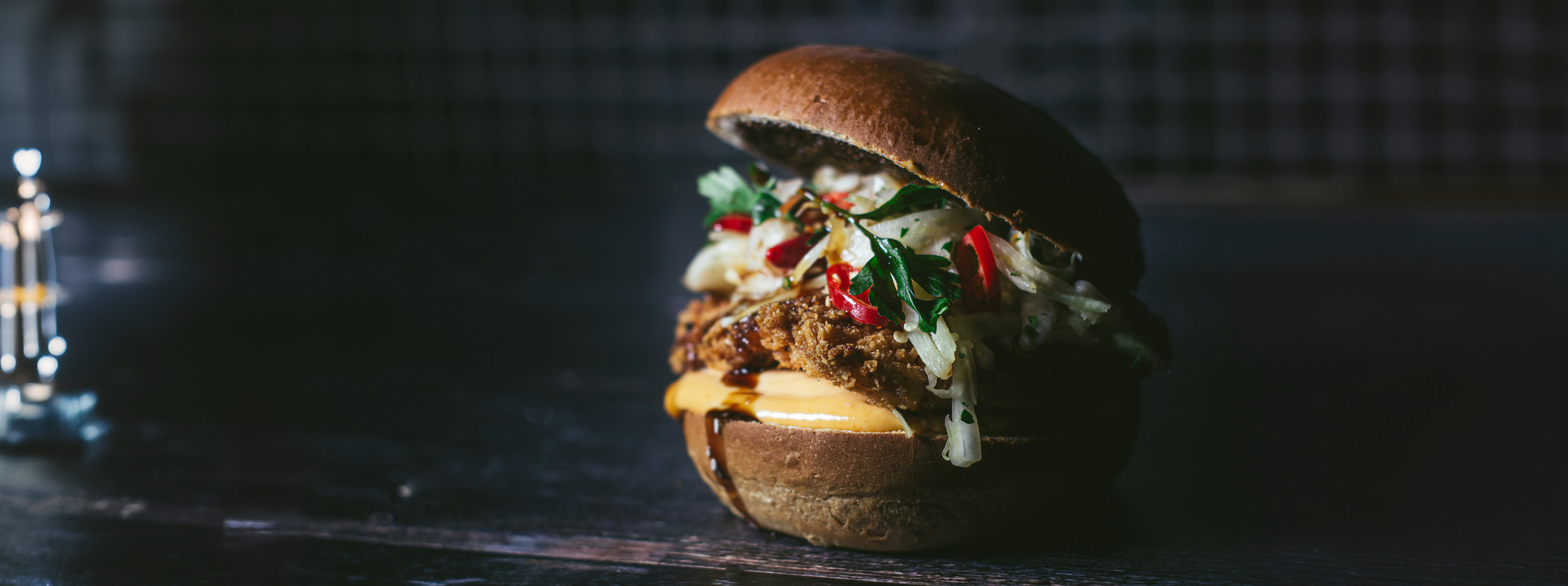 Burger au poulet